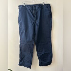 Navy blue Stan Ray military style chino pant Made in the U.S.A. like new 38 x 28